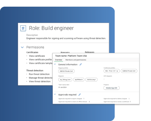alt="Gain Control with Centralized Governance - DigiCert® Software Trust Manager"